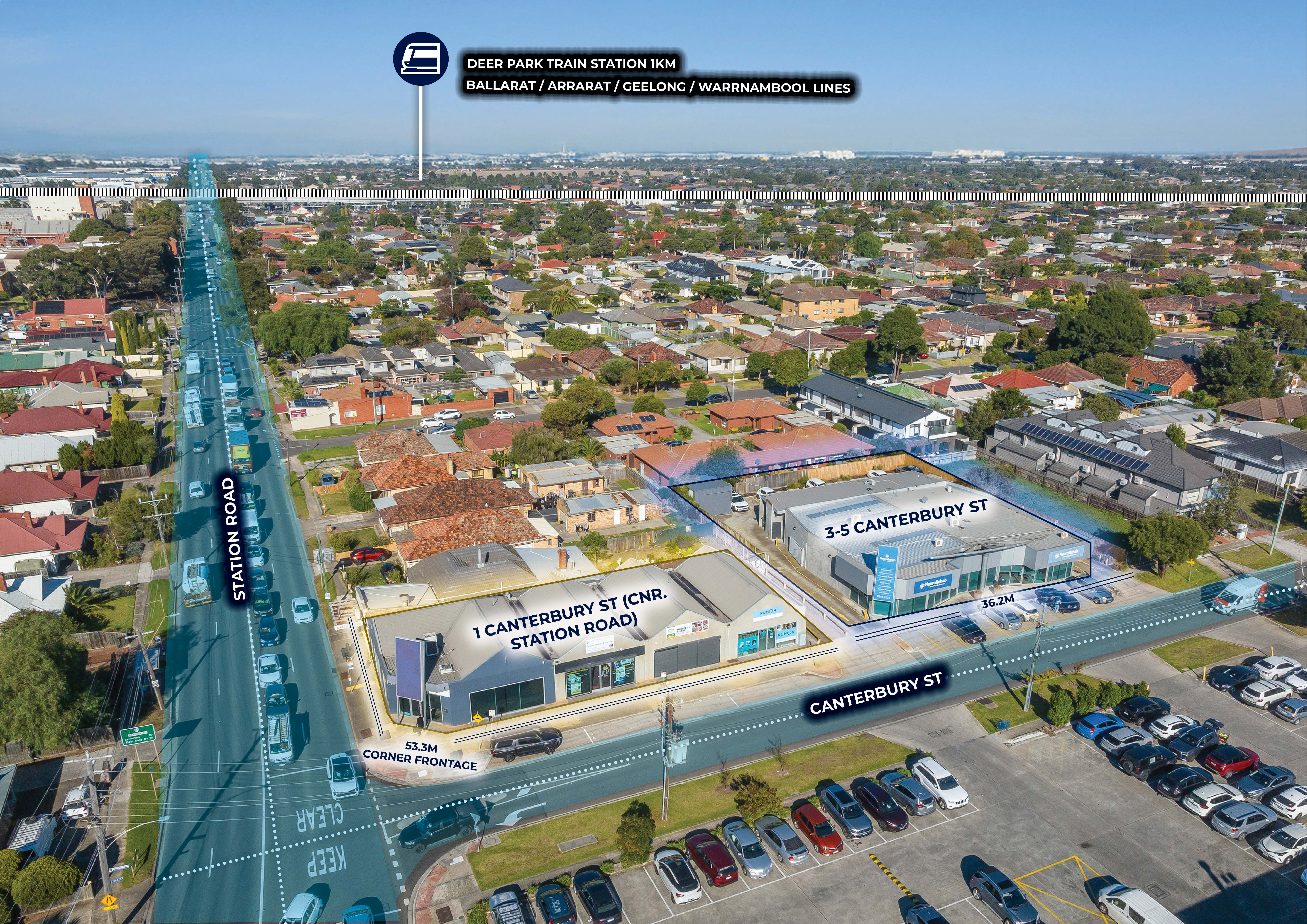1 & 3 - 5 Canterbury Street, Deer Park VIC
