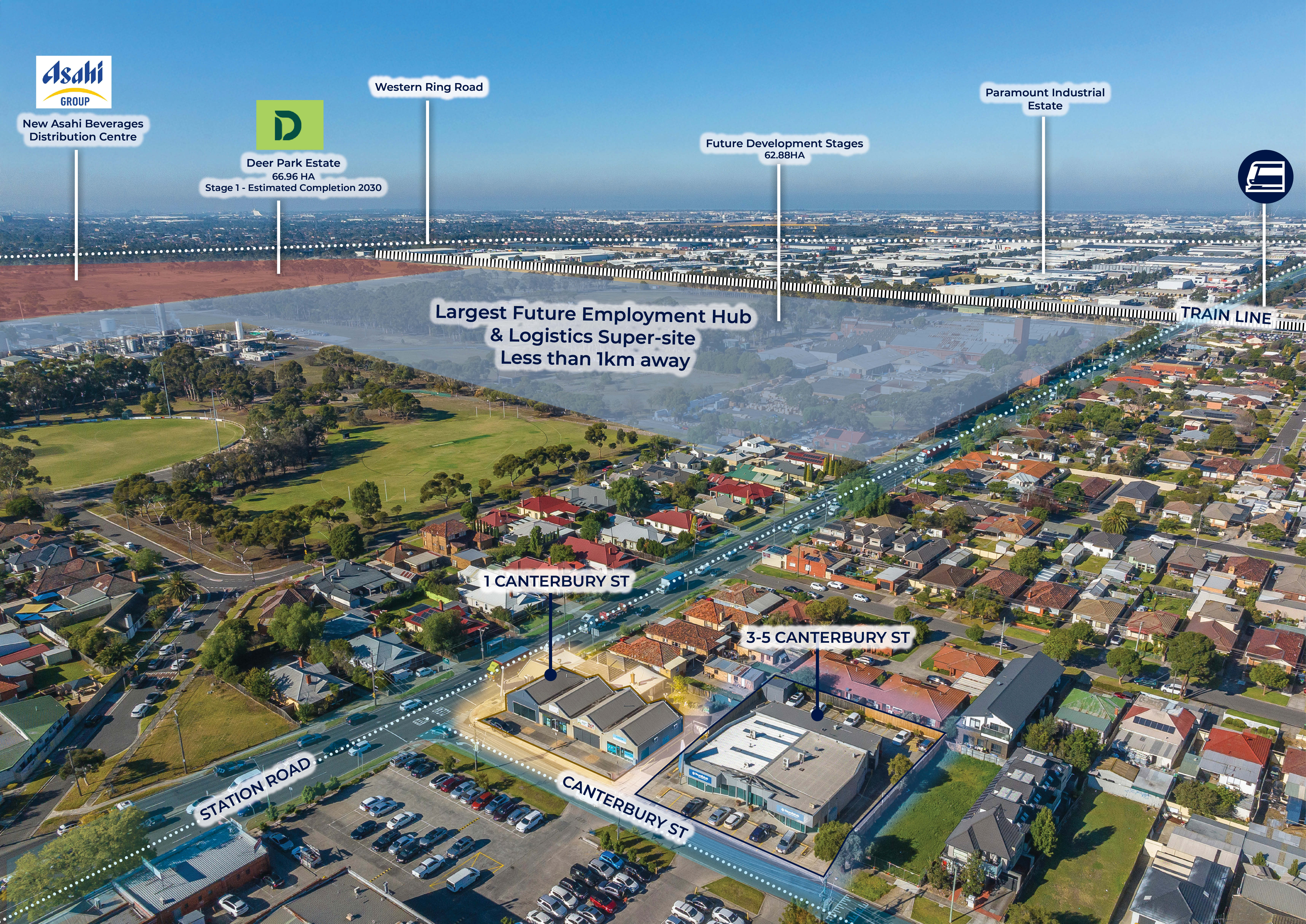 1 & 3 - 5 Canterbury Street, Deer Park VIC