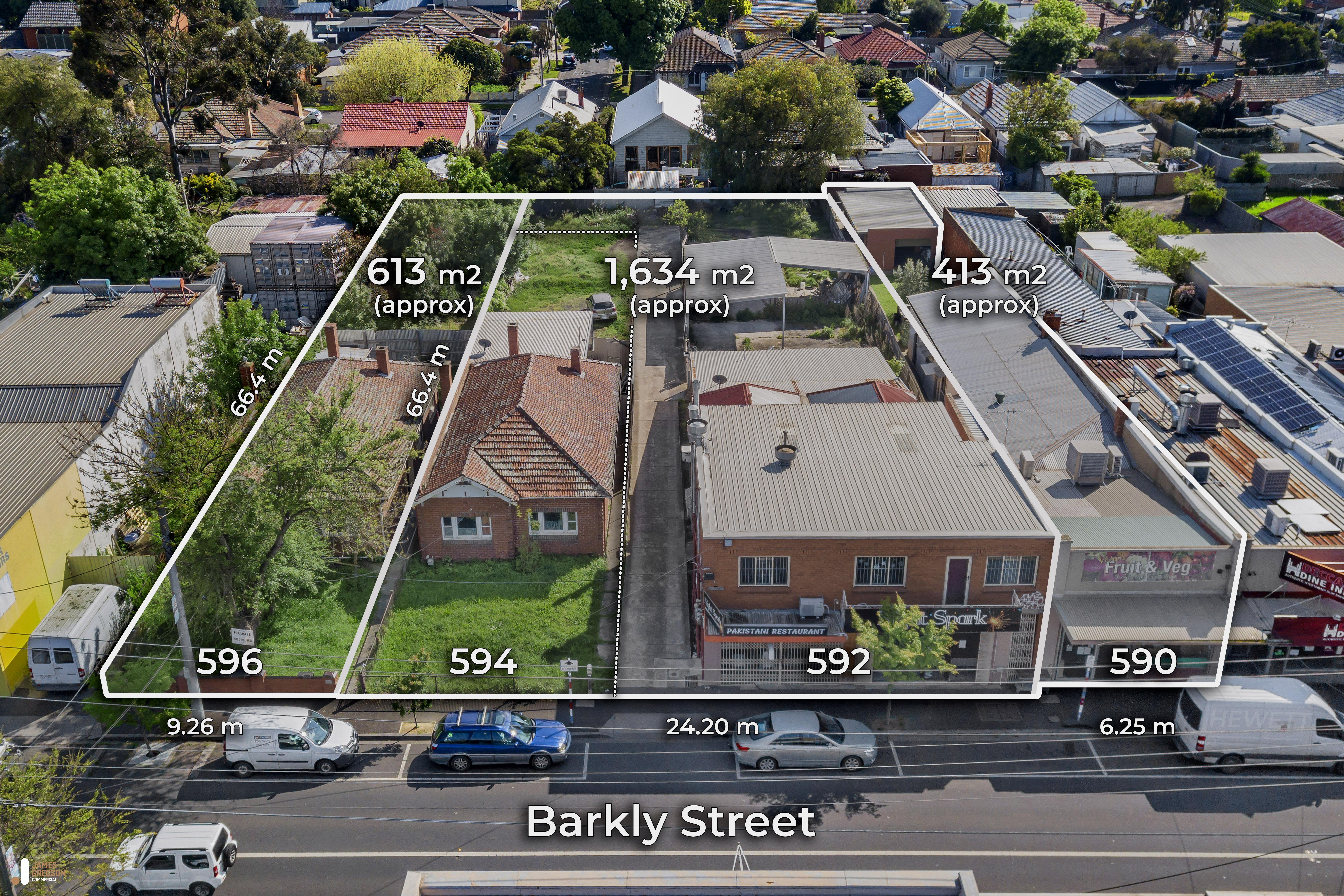 592, 592A & 594 Barkly Street, West Footscray VIC